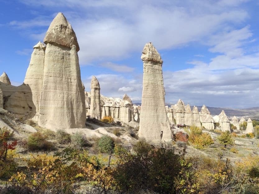 Love Valley Cappadocia Phallic shaped rock formations in Love Valley, Cappadocia