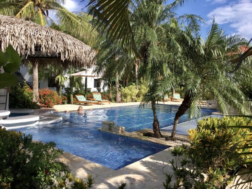 Pool at Drift Away Eco Lodge in Costa Rica Pool at Drift Away Eco Lodge in Costa Rica