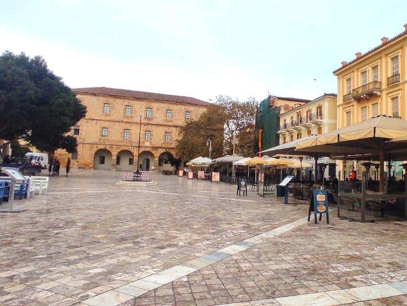 Syntagma Square in Nafplio Greece Syntagma Square in Nafplio Greece