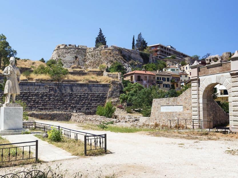 The Land Gate in Nafplio The Land Gate in Nafplio