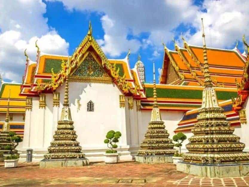 Wat Pho Temple in Bangkok, Thailand Wat Pho Temple in Bangkok, Thailand