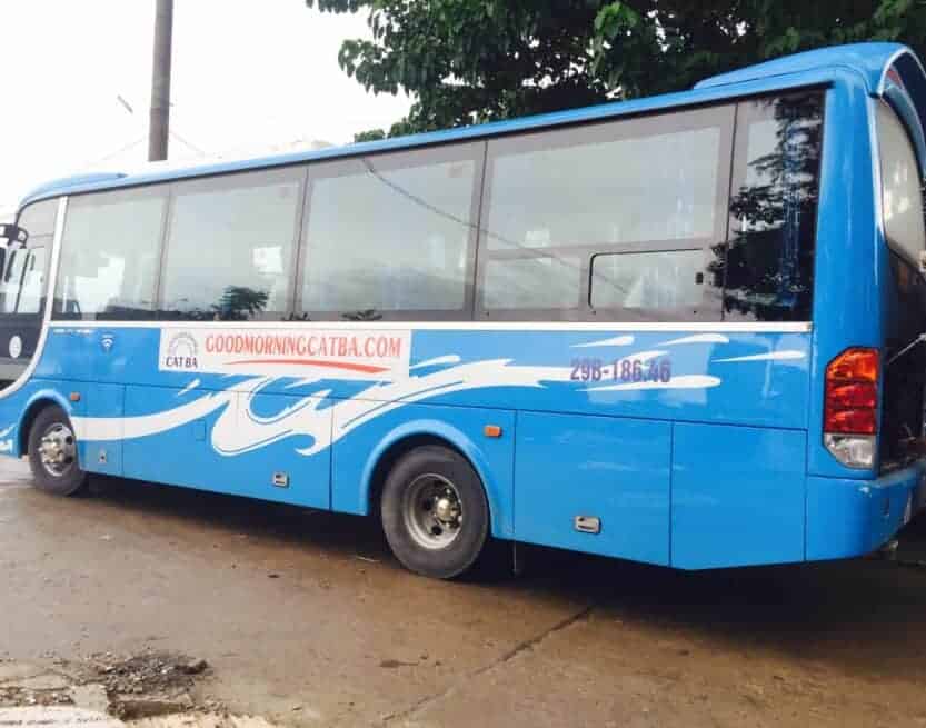 Good Morning Cat Ba Bus Transfer from Hanoi to Cat ba Island, Vietnam Good Morning Cat Ba Bus Transfer from Hanoi to Cat ba Island, Vietnam