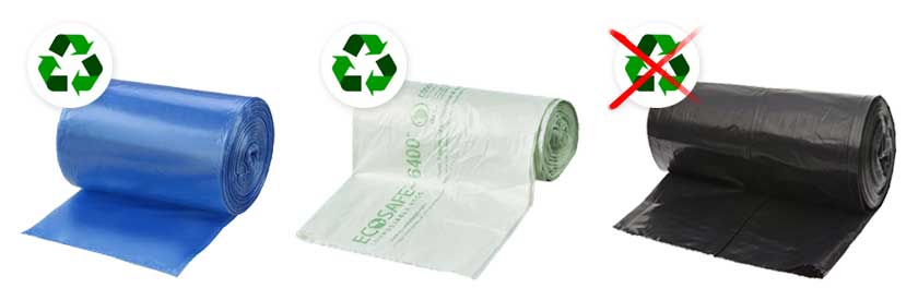 Recycled Garbage Bags, Recycled Trash Bags