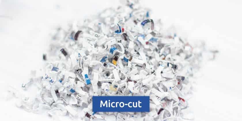 Micro-cut-shredder-particles