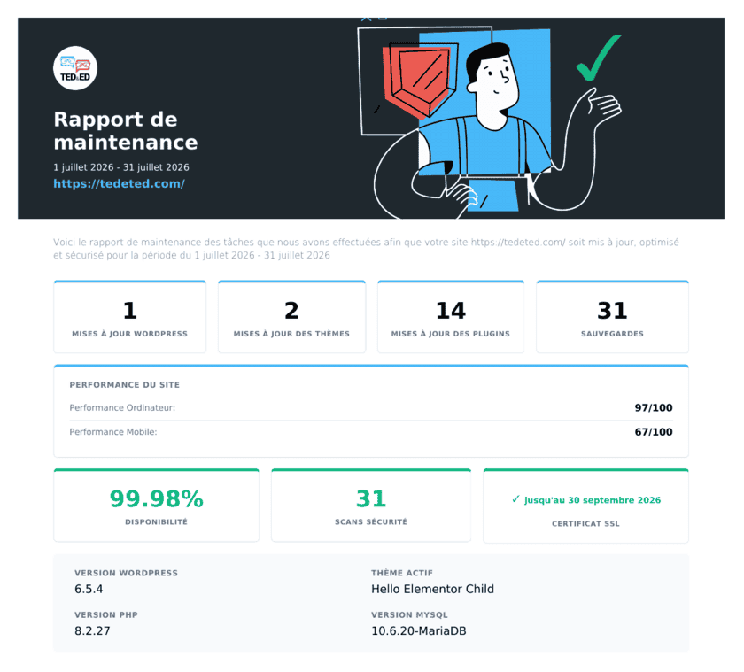 Et le rapport dans tout ça?