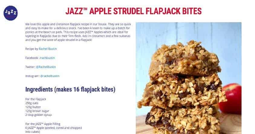 Rachel Bustin featured on Jazz Apples