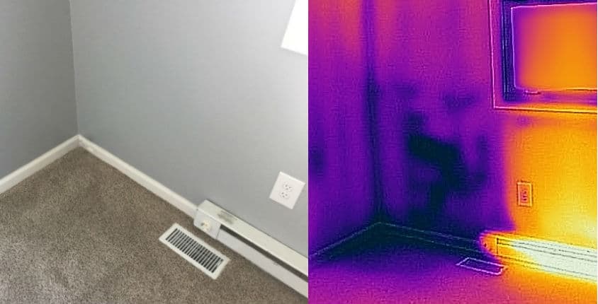 Active Leak themal imaging comparison - Thermal Imaging