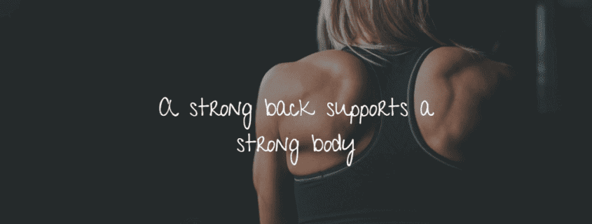 back strengthening exercise