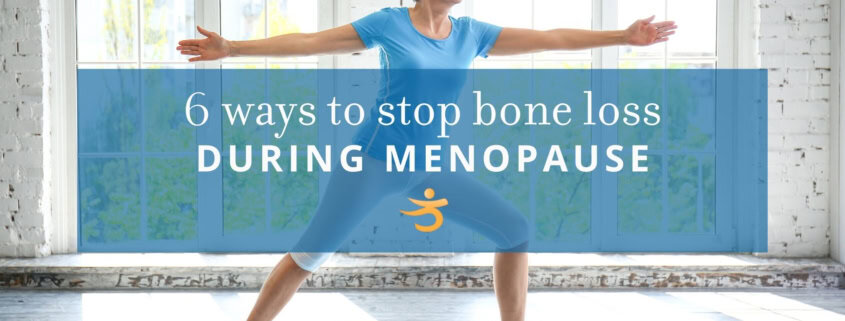 Bone loss during menopause