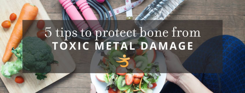 Tips to protect bone to toxic metal damage