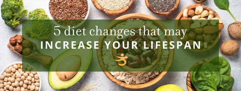 Increase lifespan by diet change