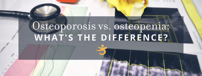 Osteoporosis vs osteopenia