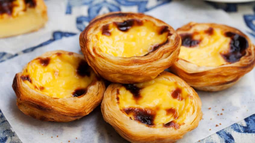 pastel de nata portuguese food
