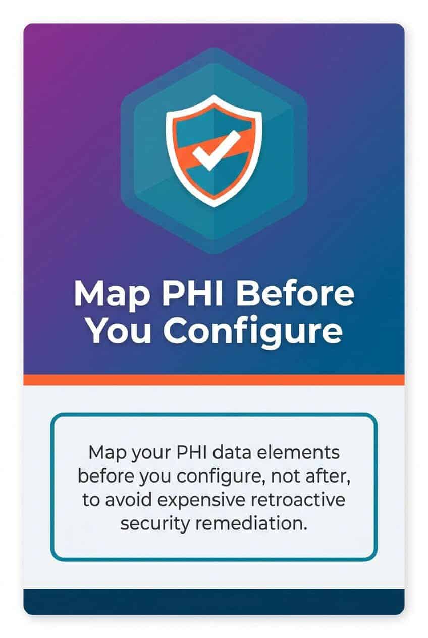 Map PHI Before You Configure - Salesforce for Life Science