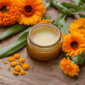 picture of homemade calendula salve