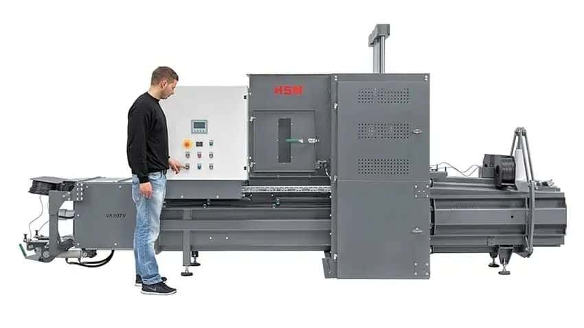 offen - horizontale Ballenpresse - HSM VK 2306