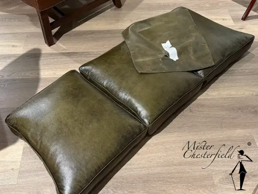 nieuwe kussens chesterfield