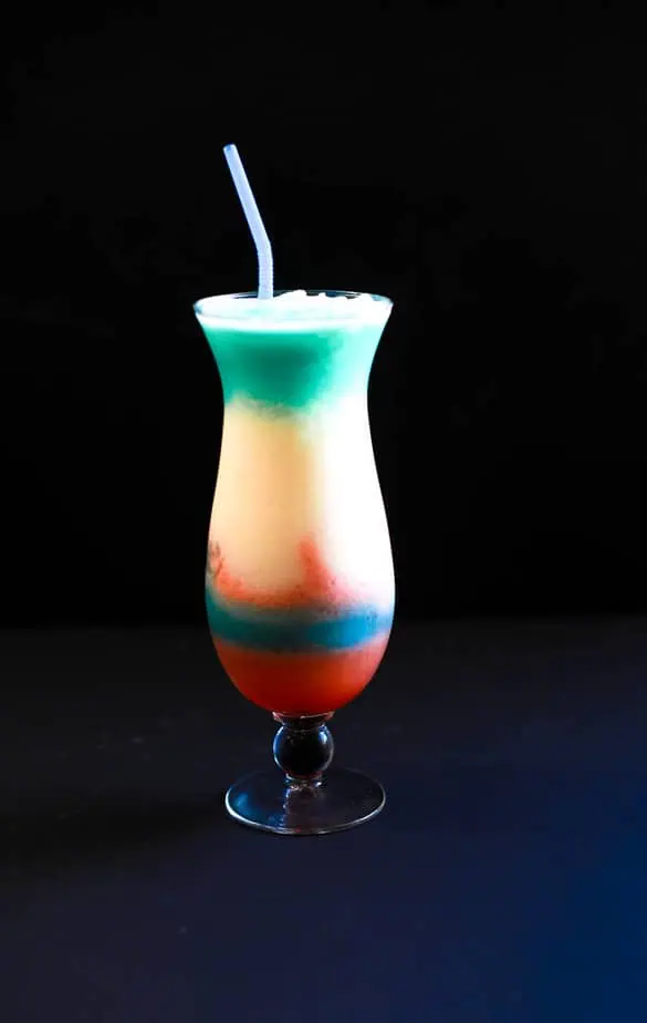 Red White Blue Pina Colada