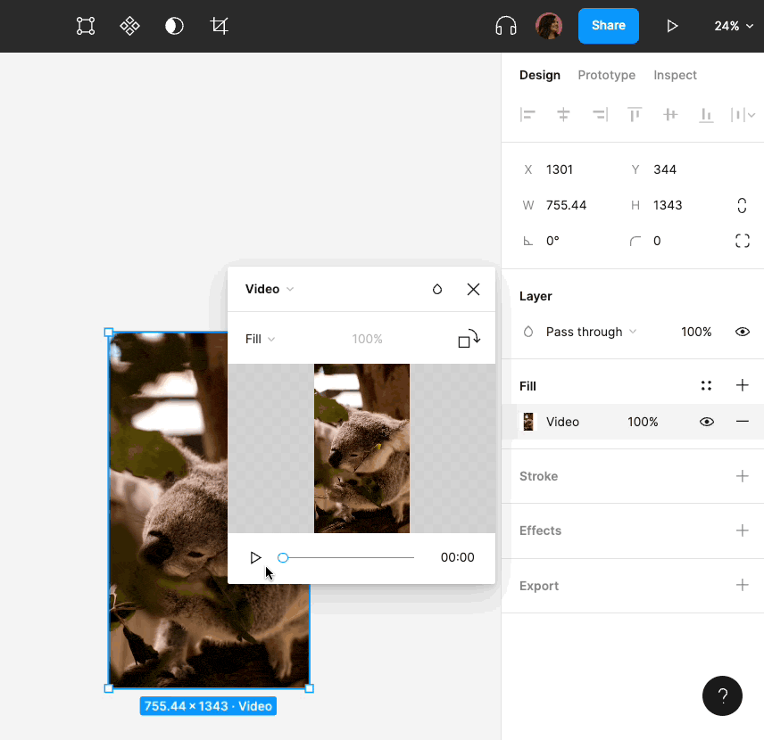 Figma: con l’ultimo aggiornamento possiamo inserire i video nei prototipi Figma: con l’ultimo aggiornamento possiamo inserire i video nei prototipi