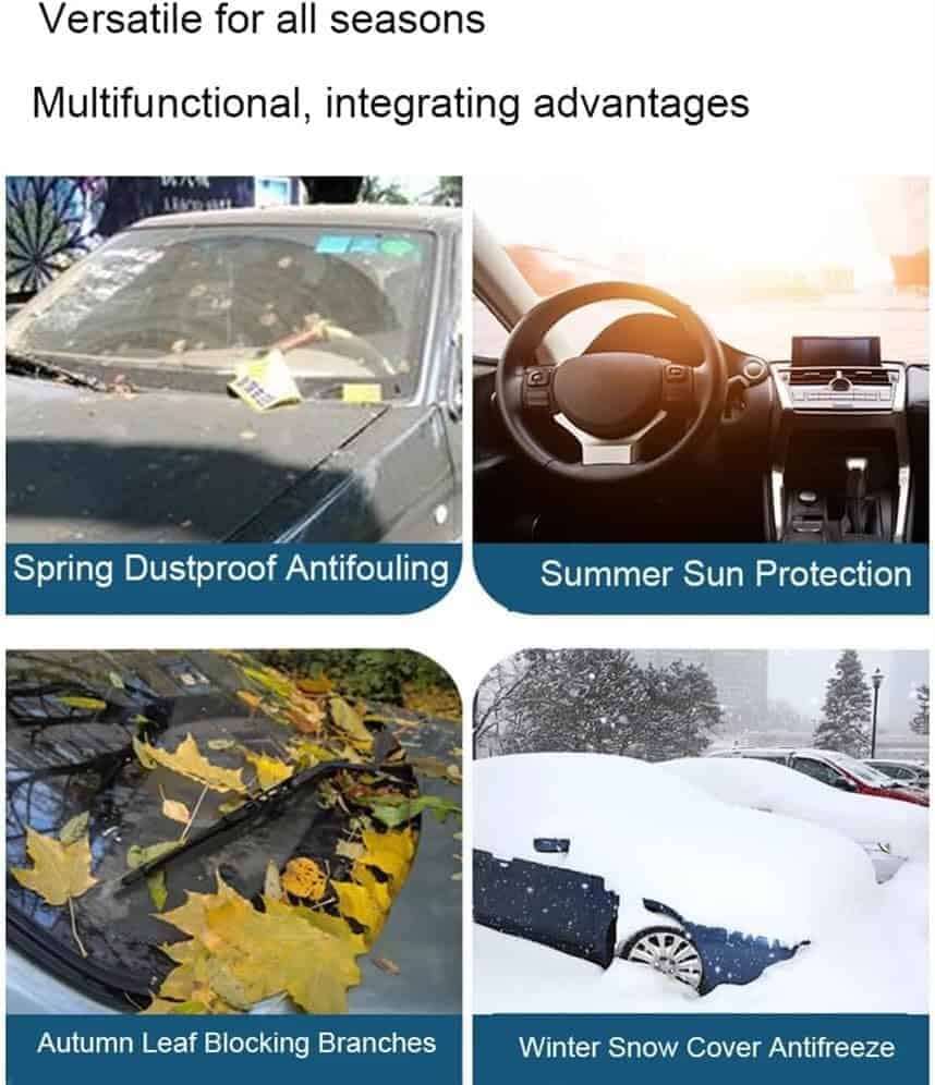 Meteor Shower LED Car Light, Spring Dustproof Antifouling, Summer Sun Protection, Autumn Leaf Blocking Branches, Winter Snow Cover Antifreeze for All Seasons - Hot Deals LB.