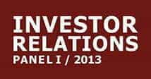 cometis AG Investor Relations-Panel I 2013