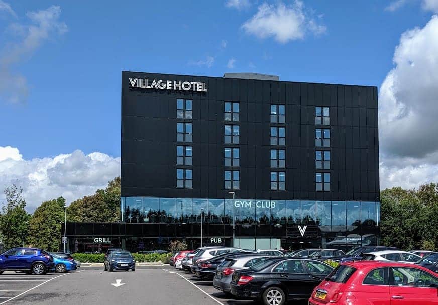 outside of village hotel portsmouth