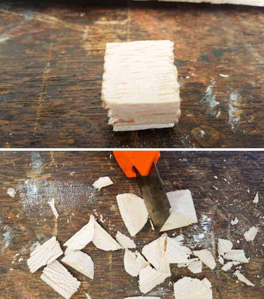 Making the pillar or tower for the fairy water feature #DIYFairyWaterFeature #WaterFeature #FairyGardens