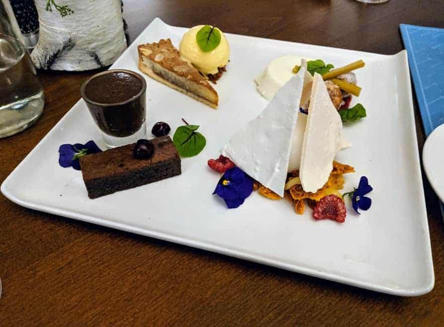 dessert plate
