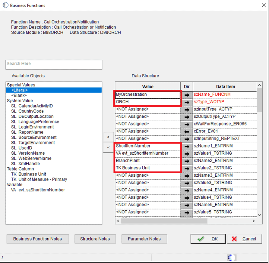 invoke orchestration and notifications