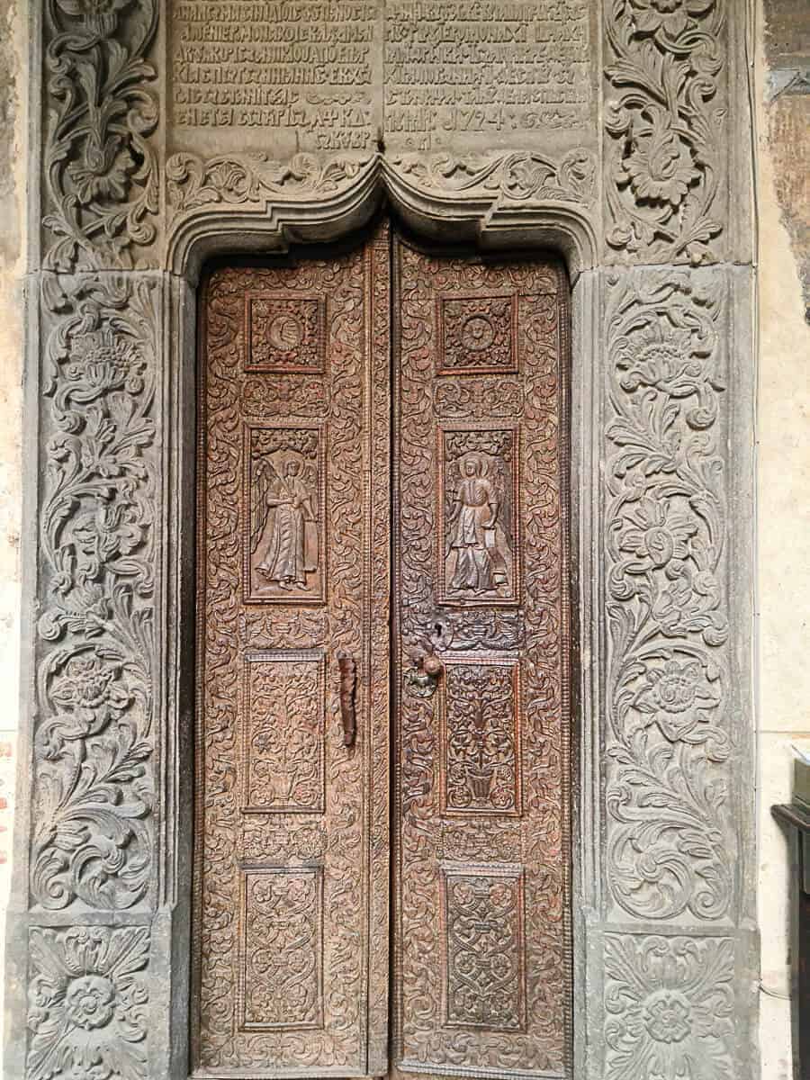 The doors of Stavropoleos church