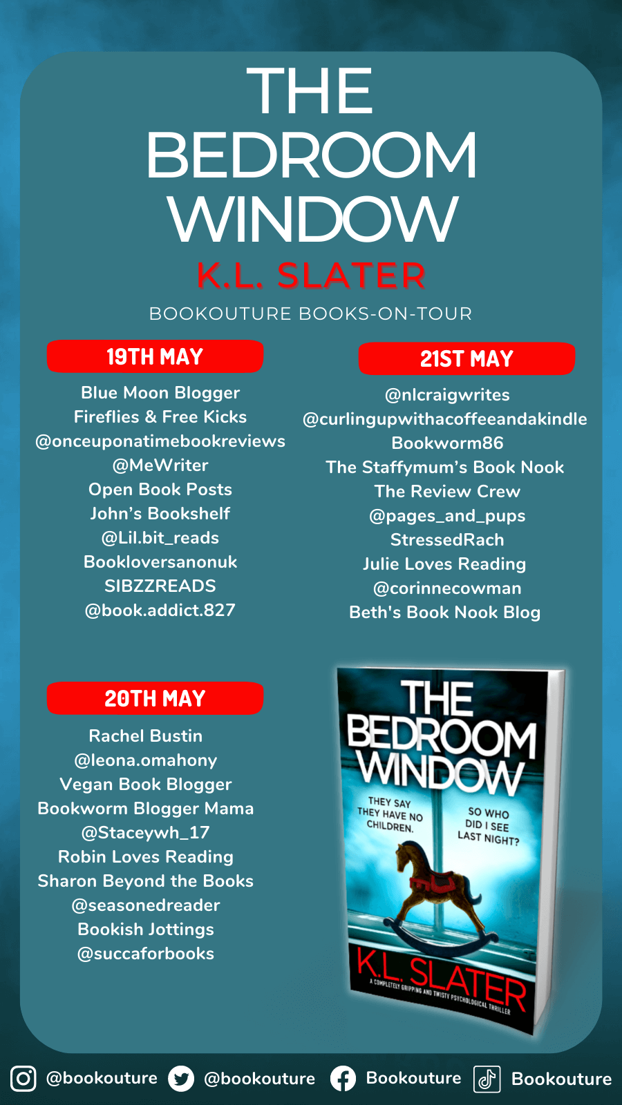 The Bedroom Window by K.L. Slater - Book Review