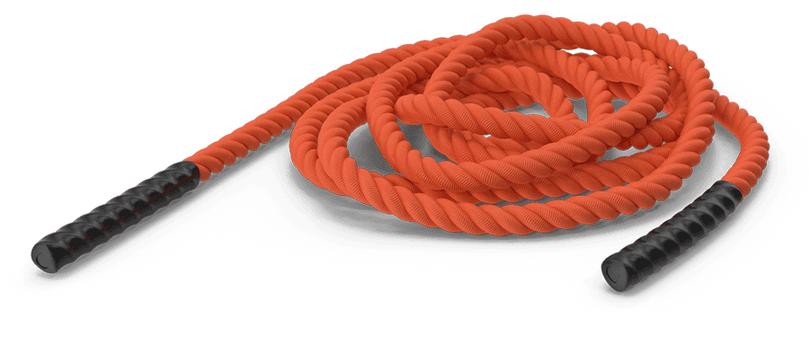 orangenes Springseil von Physio Spandau