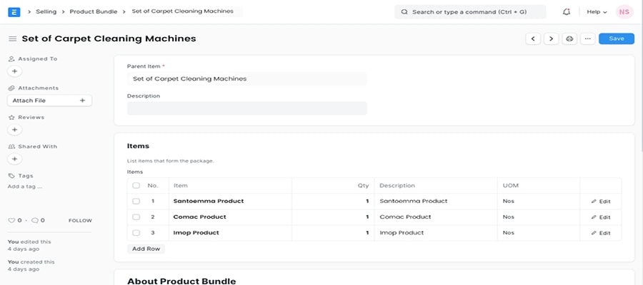 ERP Product Bundle