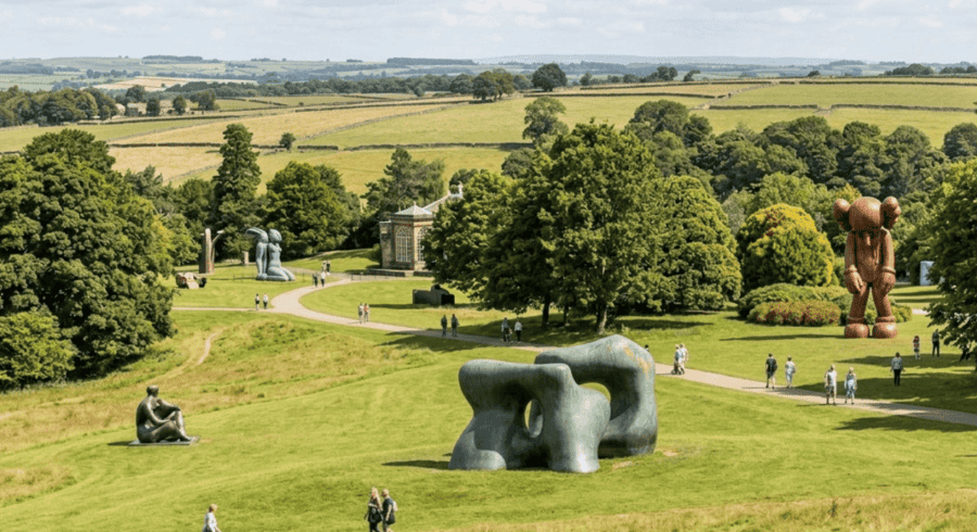 Yorkshire Sculpture Park near Wakefield close to Hotel St Pierre