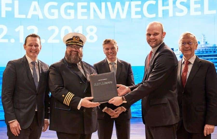AIDA Cruises übernimmt AIDAnova von Meyer Werft Pappenburg