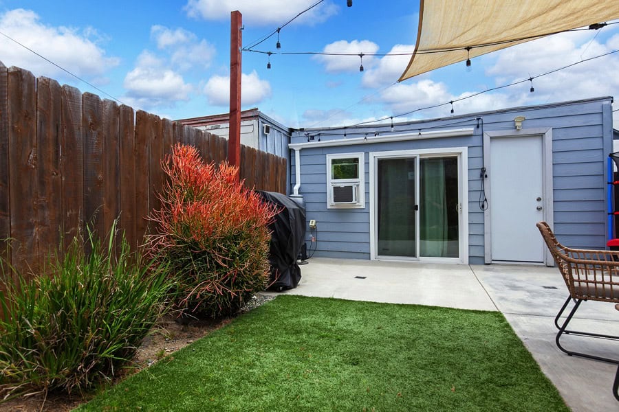 2632 Madison Avenue - Backyard with a Wooden Fence and Some Greenery