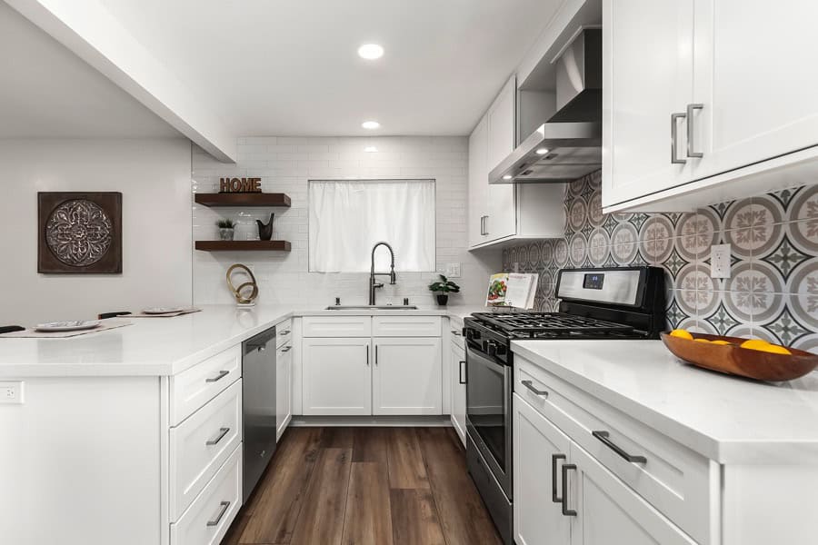A Staged Home Kitchen in One of Our Sold Condos in North Park