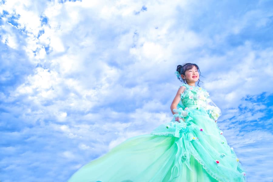 七五三　群馬　ドレス