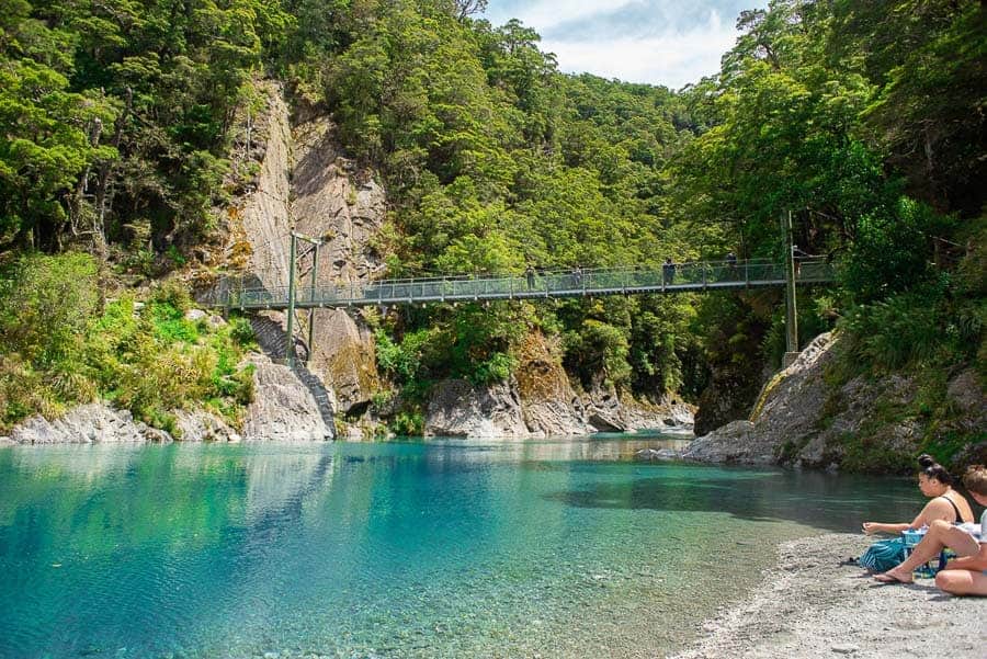 Blue Pools - Best Hikes South Island New Zealand