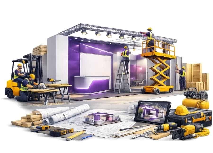 Trade Show Booth Fabrication