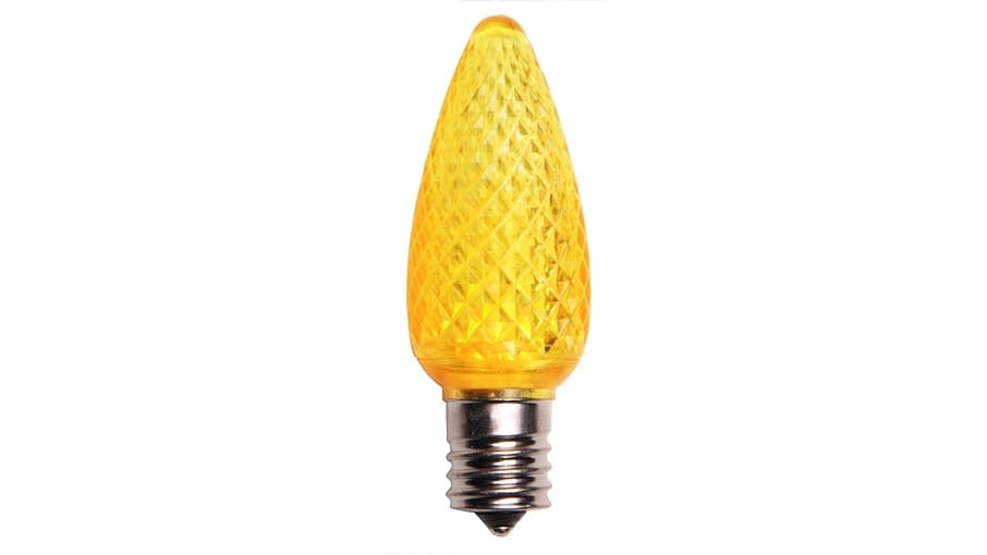 C9 LED Retrofit Yellow Replacement Bulb