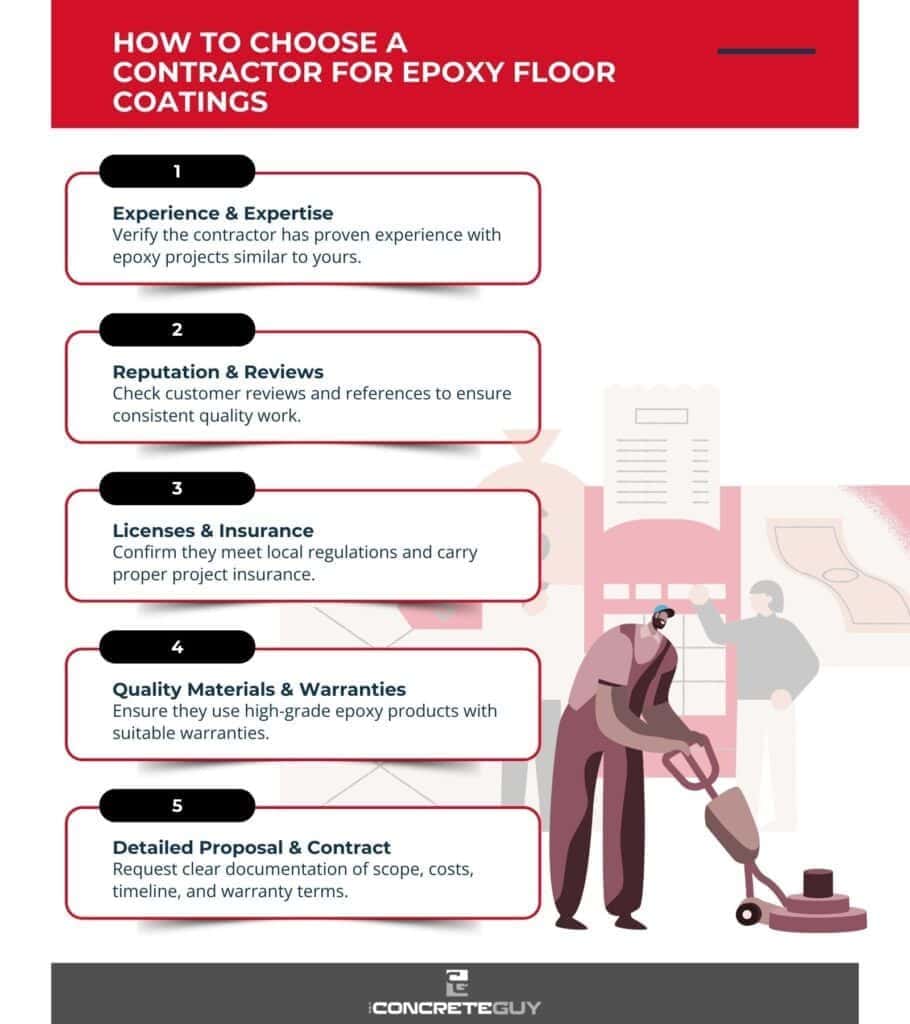 How To Choose A Contractor For Epoxy Floor Coatings