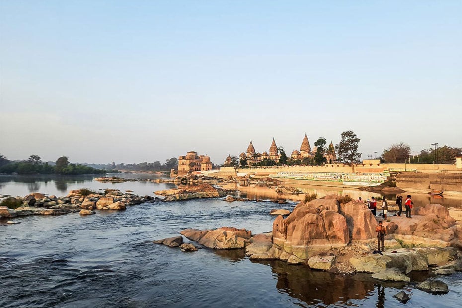 Betwa river Orchha