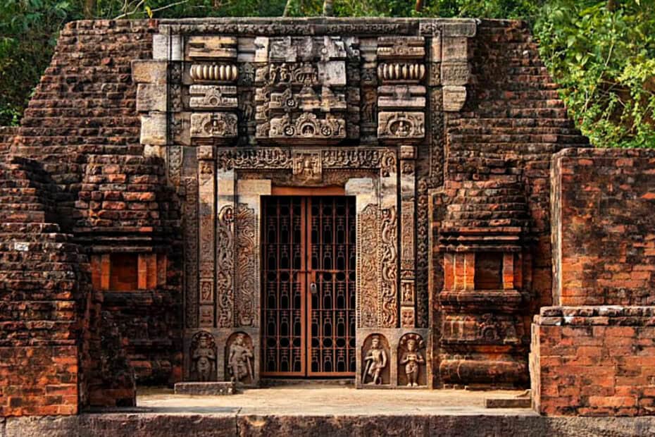Sanctum of Madhavapura Mahavihara Udayagiri odisha