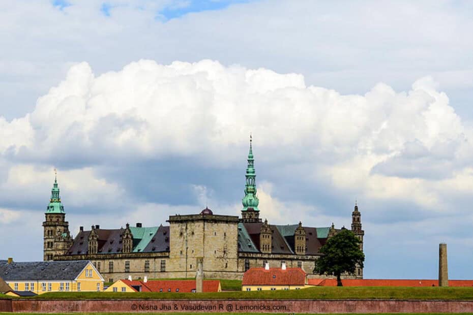 Copenhagen Kronborg Castle at Helsingor, Denmark. Hamlet Castle. Kronborg Tour