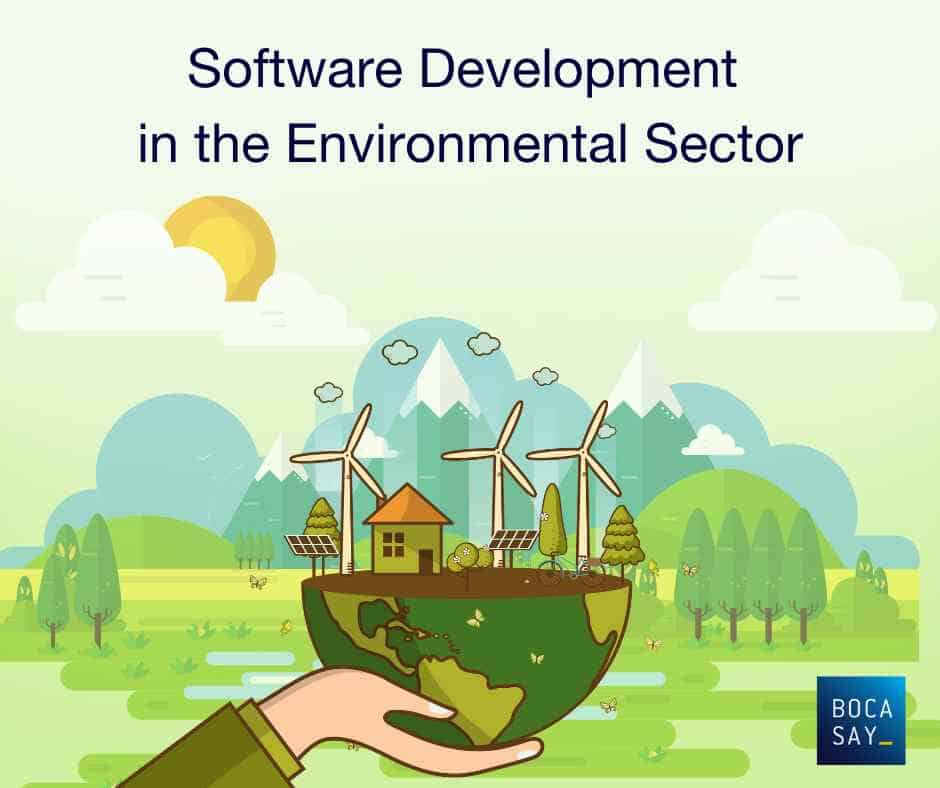 Forging a sustainable path: The synergy between software development and the environmental sector.