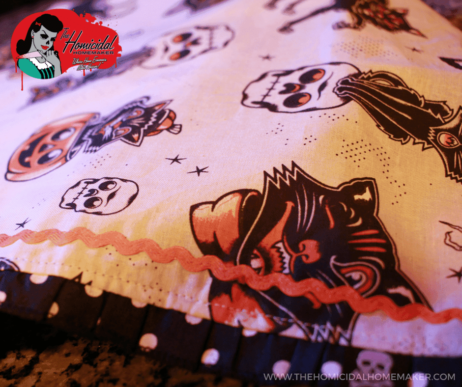 Sourpuss Clothing Black Cat Tea Towel