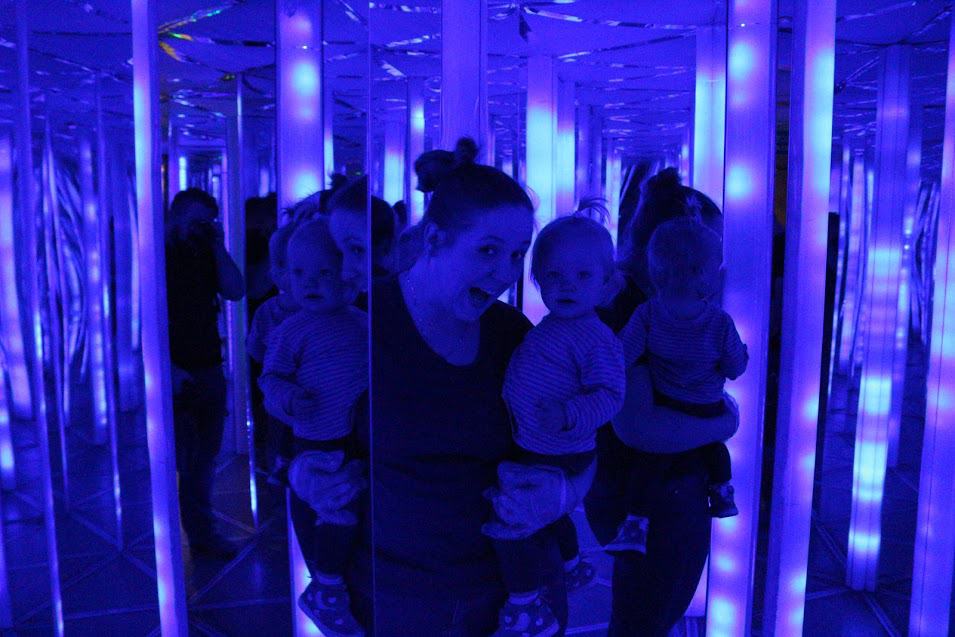 Spiegellabyrinth Krakau mit Kindern