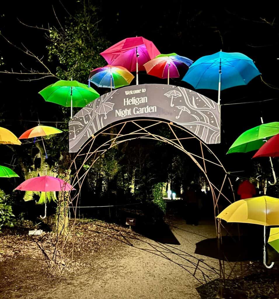 Heligan by Night December 2023