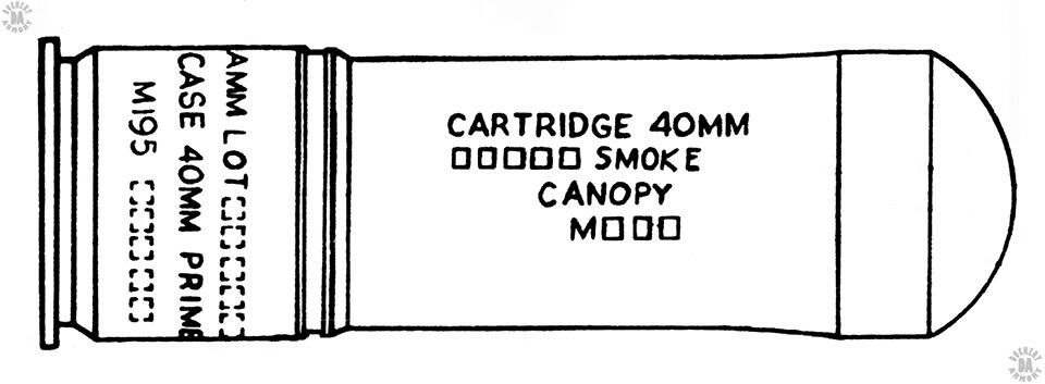 <h1>40x46mm M682 Red Smoke Canopy</h1> 1
